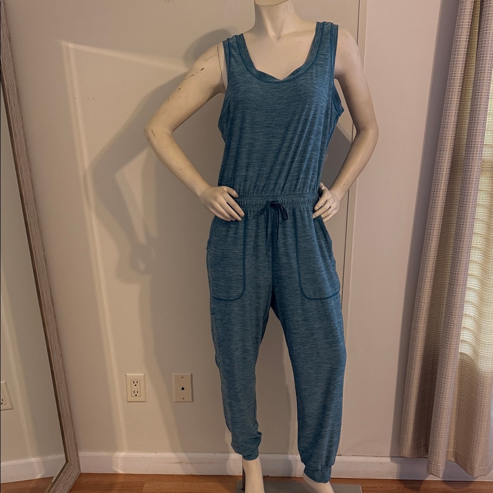 Duluth Trading Co Teal Jumpsuit
